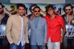 Chunky Pandey, Gulshan Grover, Ravi Kishan at the Promotion of film Bullet Raja in Mehboob, Mumbai on 16th Nov 2013